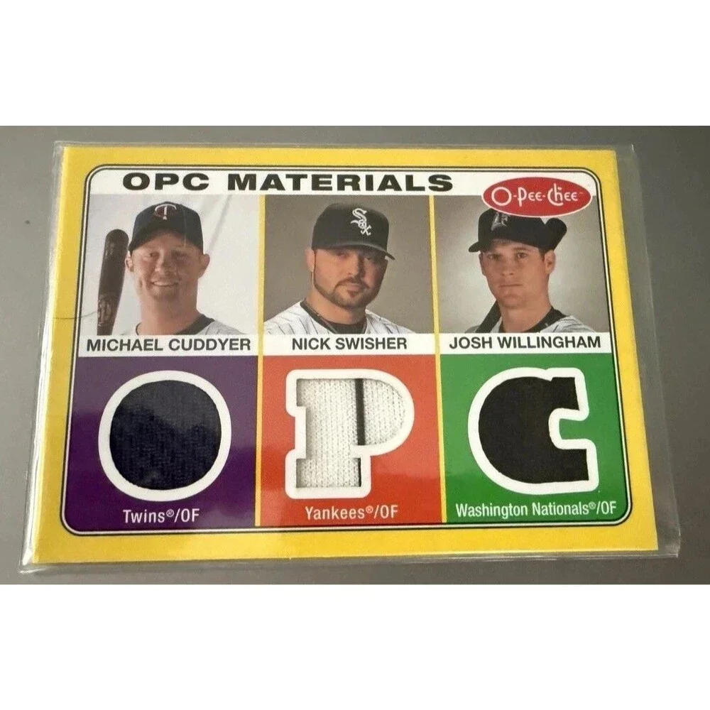 2009 O-Pee-Chee - Materials Nick Swisher, Michael Cuddyer, Josh Willingham...